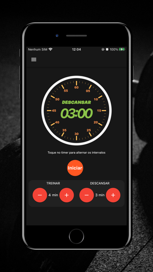 #3. Cronômetro para Treinar Tabata (iOS) 由: Leandro Nunes