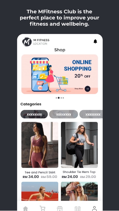M Fitness Gym Screenshot