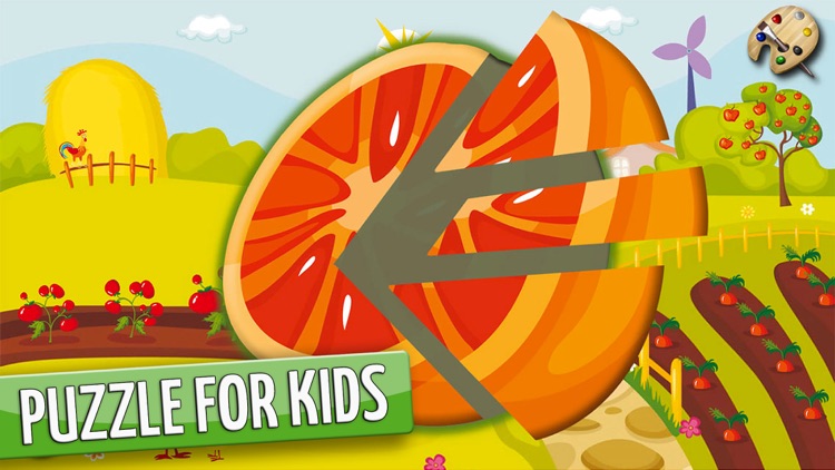 Fruit Puzzles Games for Babies