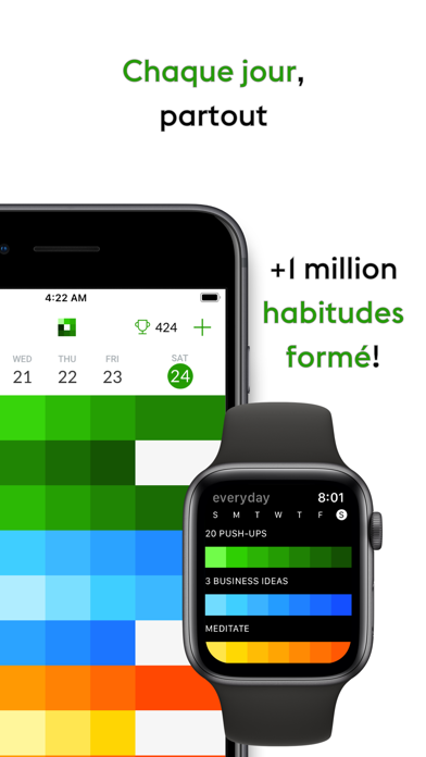 Screenshot #3 pour everyday - Habit Tracker