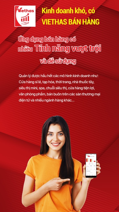 Quản lý doanh nghiệp Viethas Screenshot