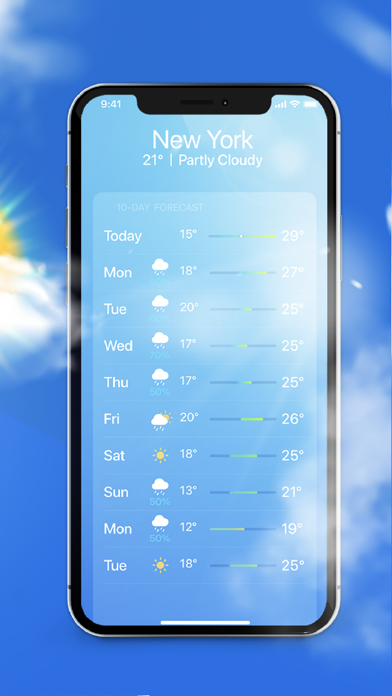 Weather - The Weather forecast Screenshot