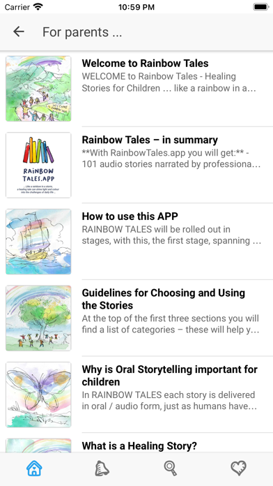 RainbowTales.app Screenshot