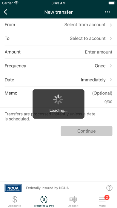 TrailNorth FCU Screenshot