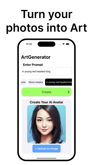 AI Avatar Art Generator Screenshot