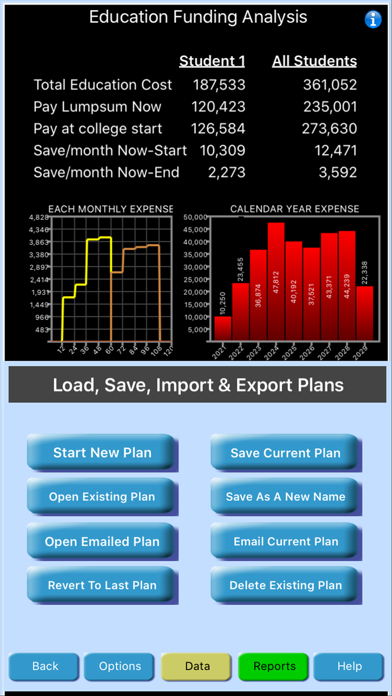 Education Fund Planner FUND-IT Screenshot