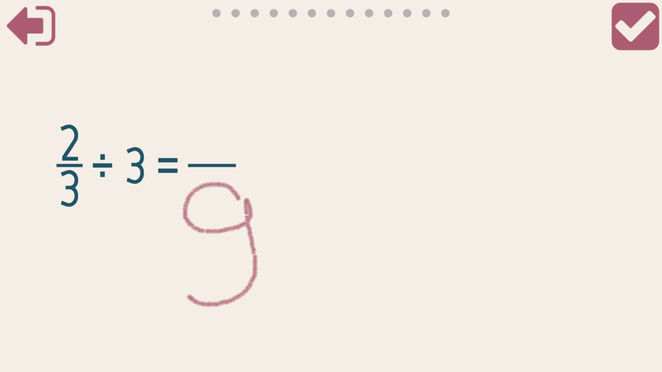 #6. Math Shot Dividing Fractions (iOS) 由: Sergey Malugin