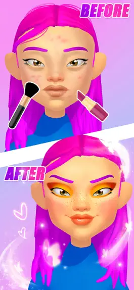 Game screenshot Perfect Makeup 3D mod apk