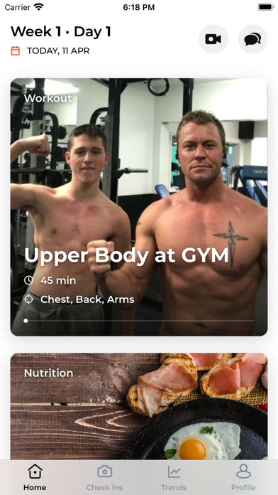 Back In Prime Fitness Screenshot