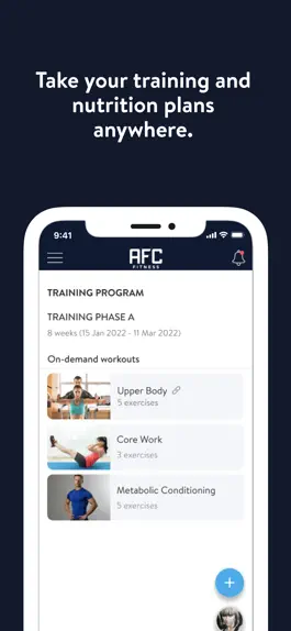 Game screenshot AFC Fitness Mobile hack