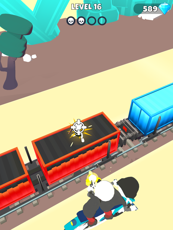 Screenshot #4 for Train Chase 3D