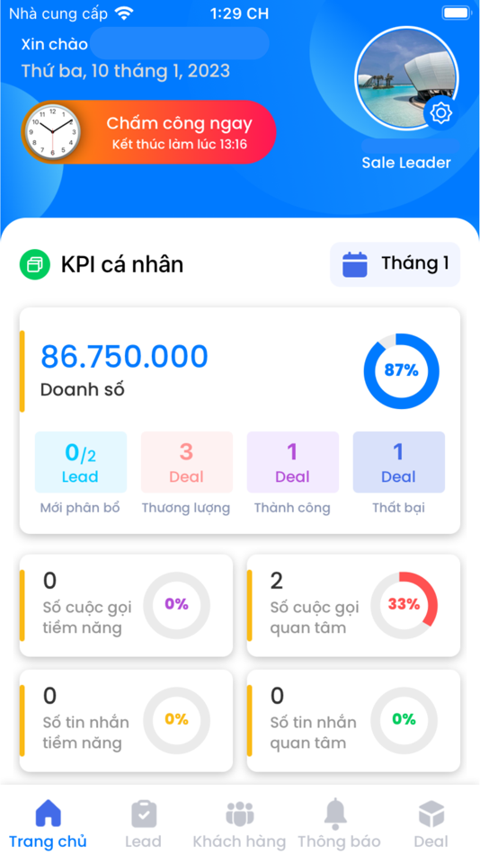 #1. CRM VSJ (iOS) By: LIVE1 CO. LTD.