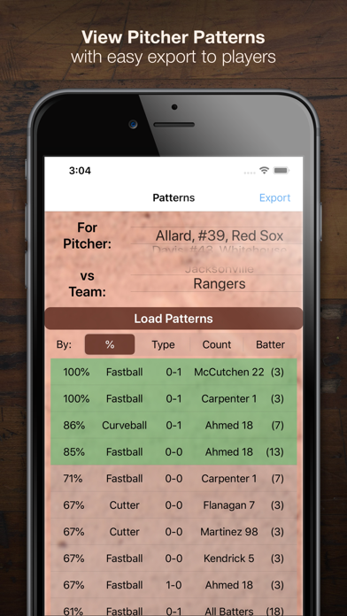 PitchingScout Screenshot