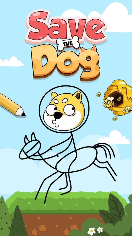 #6. Save the Dog: Draw Line DOP (iOS) 由: LeoGame Co., Ltd