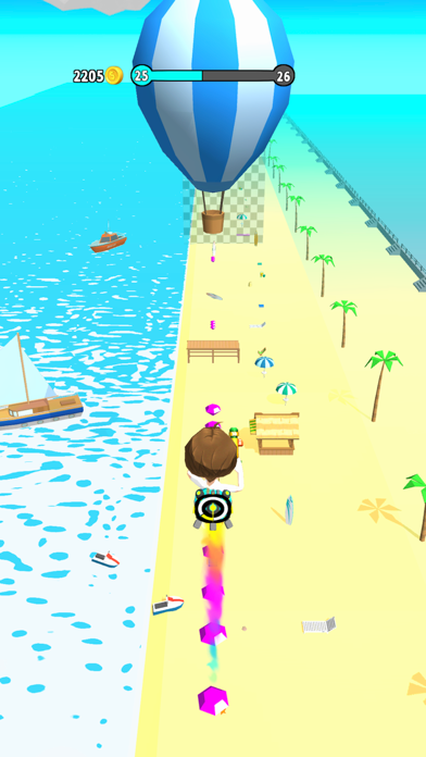 Screenshot #3 pour Beach Runner 3D