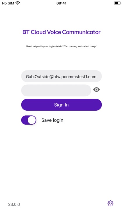 BT Cloud Voice Communicator