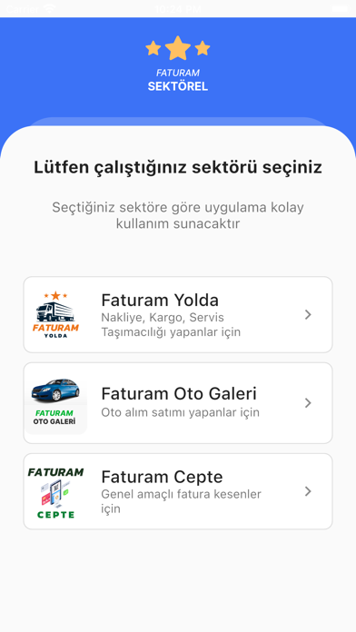 e fatura : Faturam Sektörel Screenshot