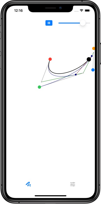 AniBez - Playful Visual Bezier