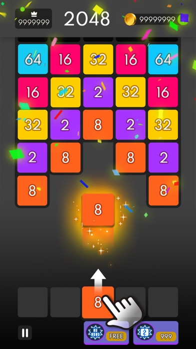 Shoot & Merge - Number Puzzle Screenshot