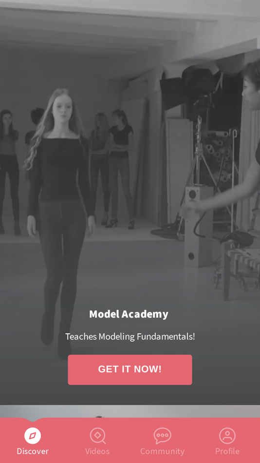 #1. Model Academy (iOS) 由: Mandy Lieveld