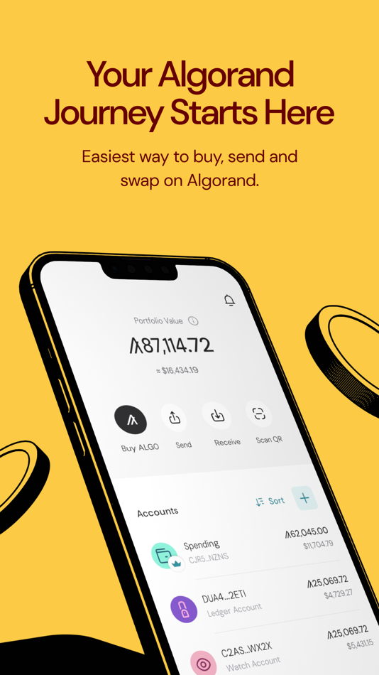 #1. Pera Algo Wallet (iOS) بواسطة: Algorand llc