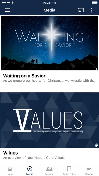 New Hope Christian Church (IN) Screenshot