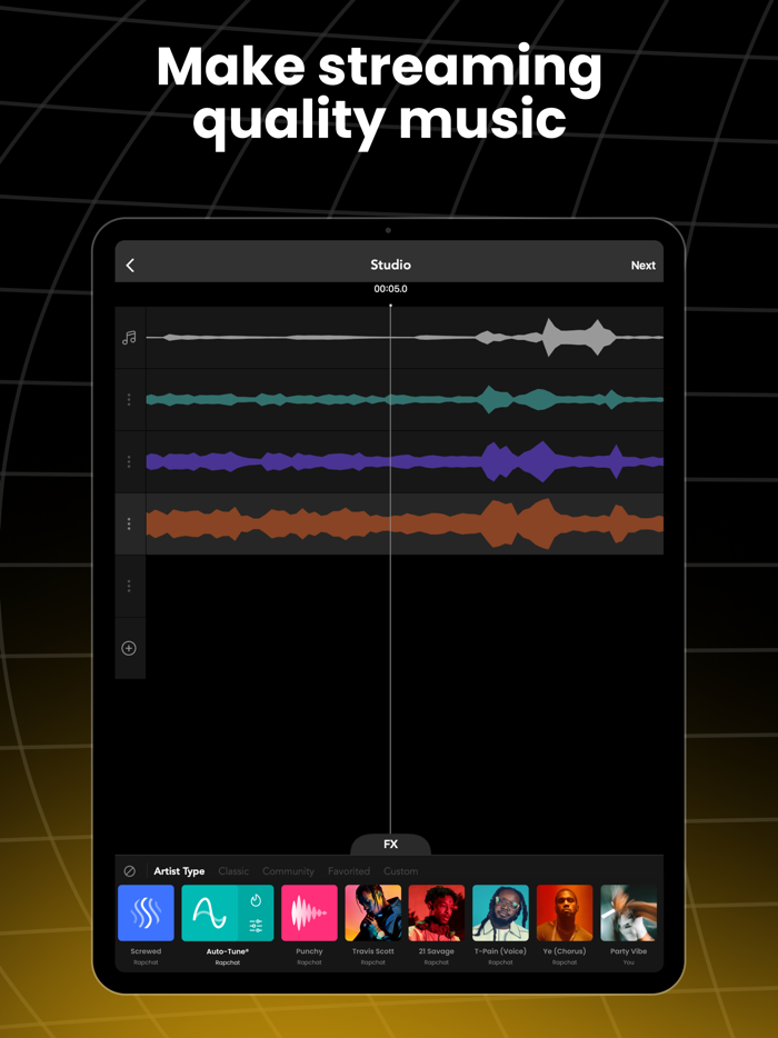 Rapchat Music Studio Recorder