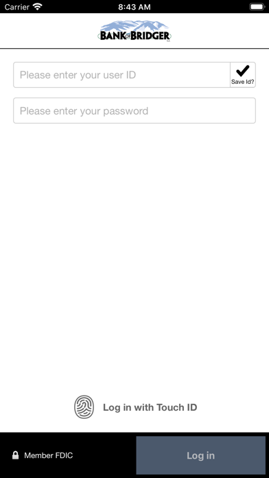 Bank of Bridger Business Screenshot