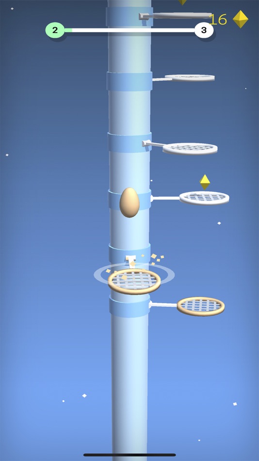 #2. Egg Up and Jump (iOS) 由: Francesc Navarro Machio
