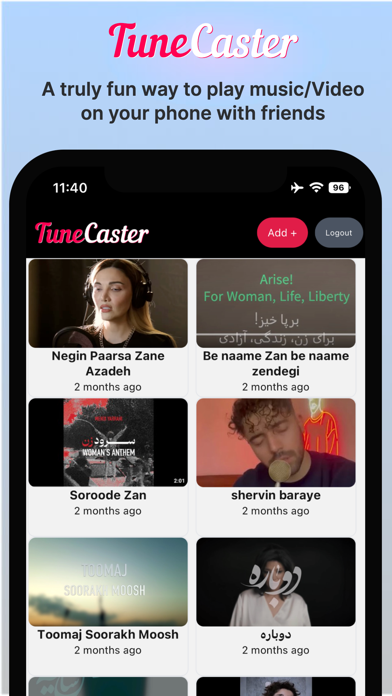 TuneCaster Screenshot