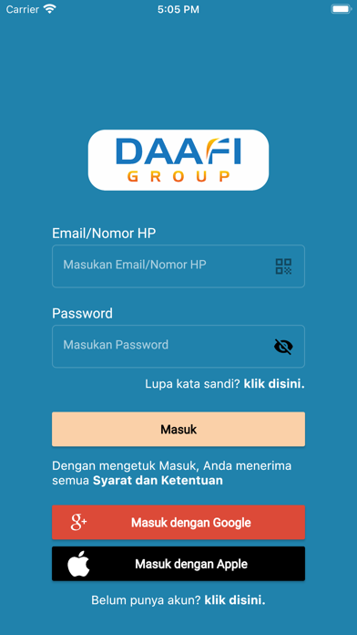 Daafi Group Screenshot