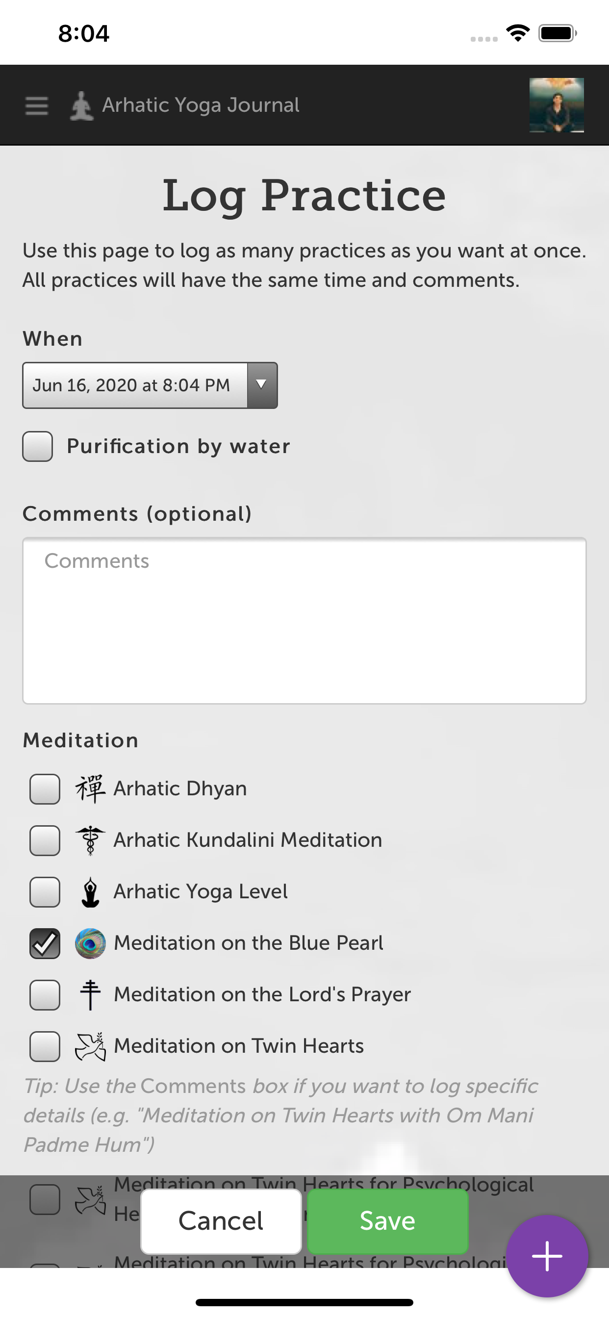 Arhatic Yoga Journal