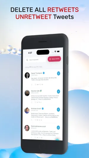 Tweet Deleter: X Post Cleaner screenshot 2