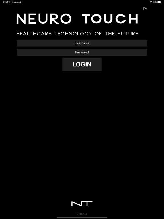 NEURO TOUCH iPad screenshot