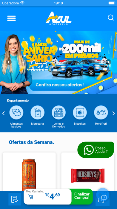 Azul Atacarejo Screenshot