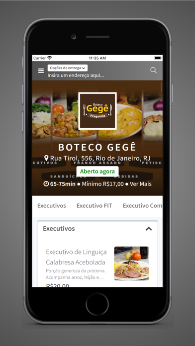 Boteco Gegê Delivery Screenshot