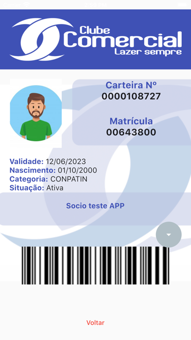 Meu Clube Comercial Screenshot