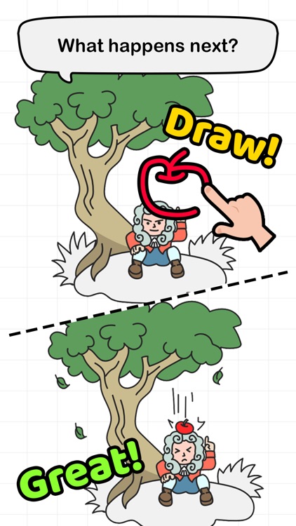 Brain Draw - Draw one part