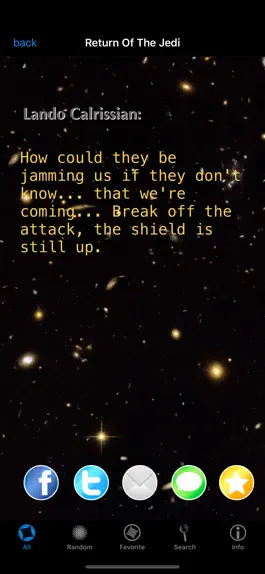 Game screenshot Quotes for Star Wars hack