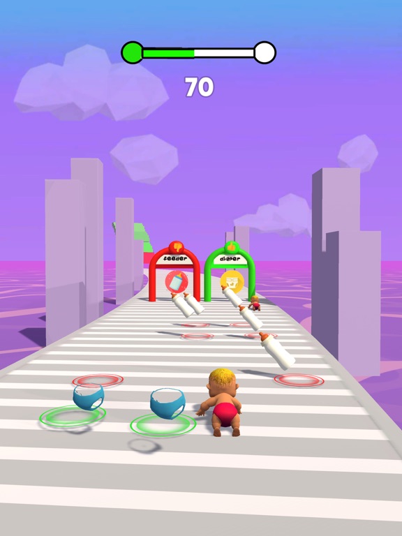 Screenshot #4 pour Baby Run! Dirty Diaper Race