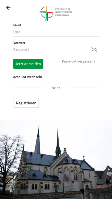 Ev. Kirchenkreis Gütersloh Screenshot