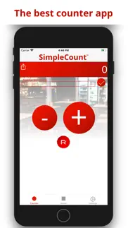 simplecount app iphone screenshot 1