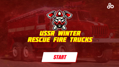 USSR Winter Rescue Fire Trucks Screenshot