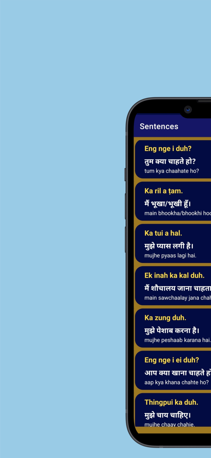 Hindi Zirna Mizo to Hindi