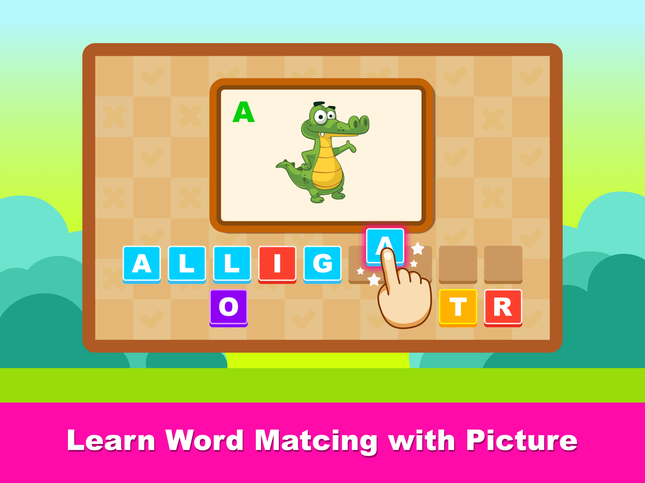 A-Z English Spelling Word Game