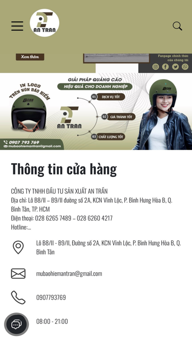 An Trần Helmet Screenshot