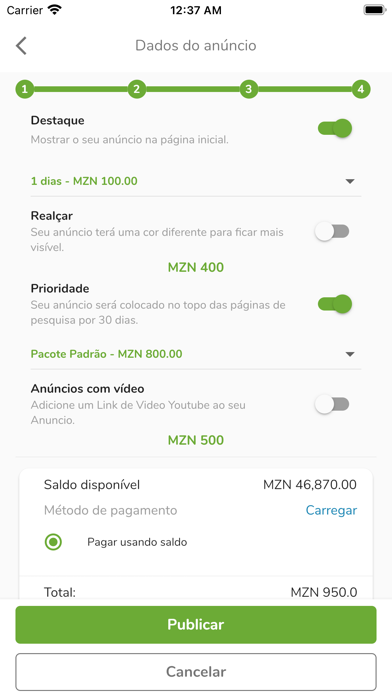 MaisVendas.co.mz Screenshot