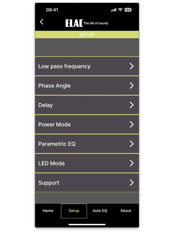 ELAC SUB Control 3.0