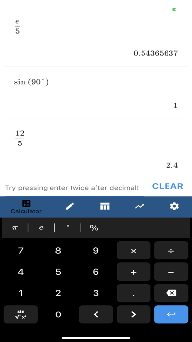 Scientific Calc and Grapher Screenshot