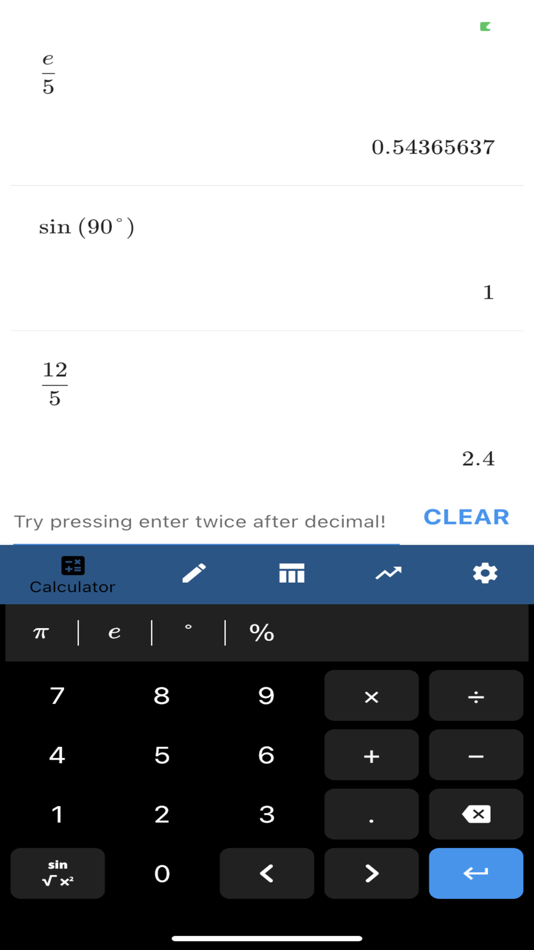 #1. Scientific Calc and Grapher (iOS) Podle: Gabriel Catalfo